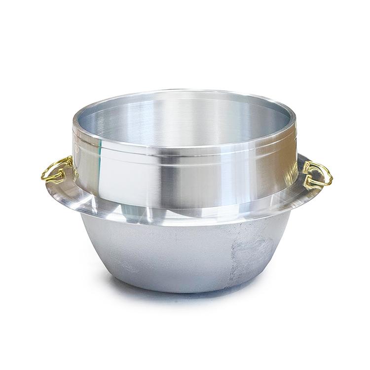 アルミ製カン付 羽釜 30cm/3升3合 木蓋セット 釜 お釜 カマ 釜戸 