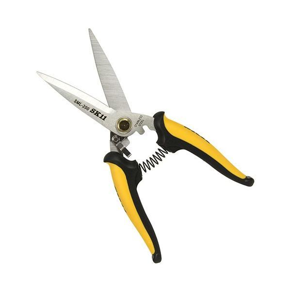 SK11 万能ハサミ ロング刃 SML-200 分別はさみ 万能はさみ 金属