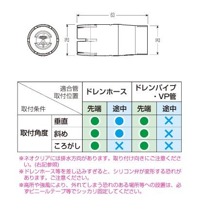 未来工業 消音 虫除け キャップ エアコン 防虫バルブ BWHC-1416 未来工業 消音 虫除け キャップ エアコン 防虫バルブ BWHC-1416