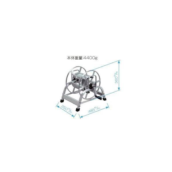 永田 動噴ホース巻き取り機 8.5mm×50m 動噴ホースリール 巻取機 永田 動噴ホース巻き取り機 8.5mm×50m 動噴ホースリール 巻取機