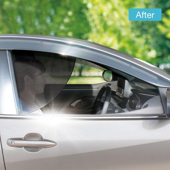 YAC 日よけ 運転席 目隠し サンシェード 車用 日除け 日焼け防止