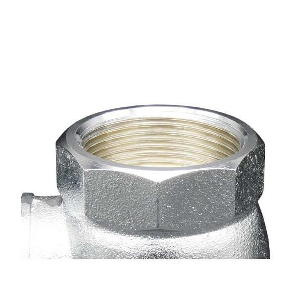 報商製作所 BR 1.0MPa 散水栓 口金回転 クローム 40mm×90度 SV