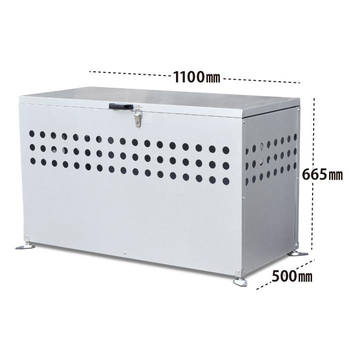 ゴミ箱 屋外 ごみ箱 ダストボックス 300L DST-1100 屋外用ごみ箱 大型