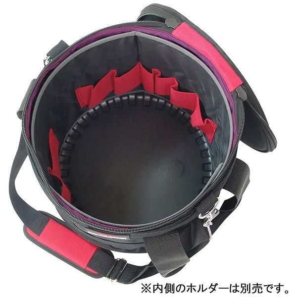 SK11 工具バッグ 丸型 ツールバッグ SPU-R31DX 工具バック 折りたたみ