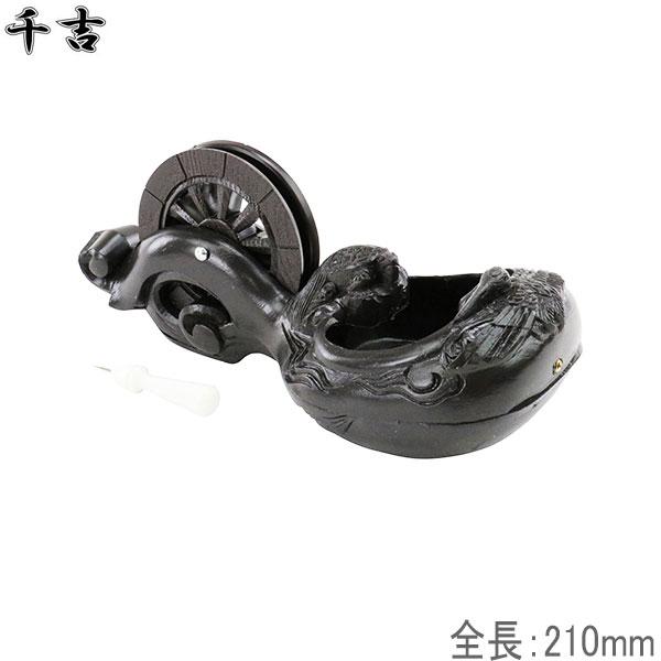 千吉 糸用 墨つぼ 墨坪 廻手ナシ 210mm 大工道具 墨出し器 : S.S net