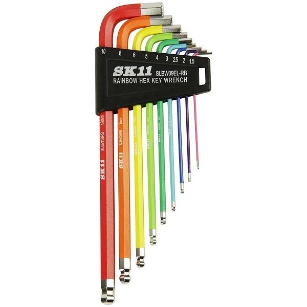 SK11 六角レンチセット ボールポイント ロング 六角棒レンチ SK11 六角レンチセット ボールポイント ロング 六角棒レンチ