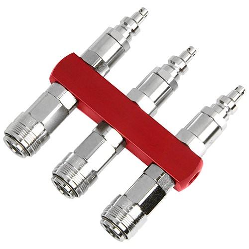 SK11 ハイフレンド 3連結/分岐 高圧エアー用 HF-3P3S 耐圧:2.5 SK11 ハイフレンド 3連結/分岐 高圧エアー用 HF-3P3S 耐圧:2.5