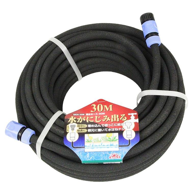セフティ3 散水ホース 灌水チューブ 穴あき 30m 灌水ホース SKH-30M
