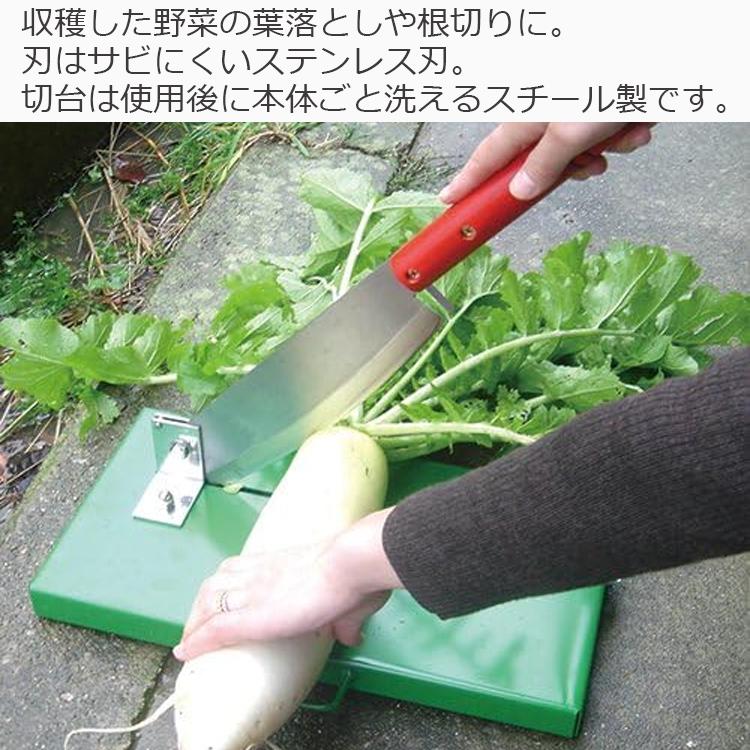 千吉 ステンレス刃 押切機 押切包丁 265mm 押し切り包丁 かぼちゃ包丁