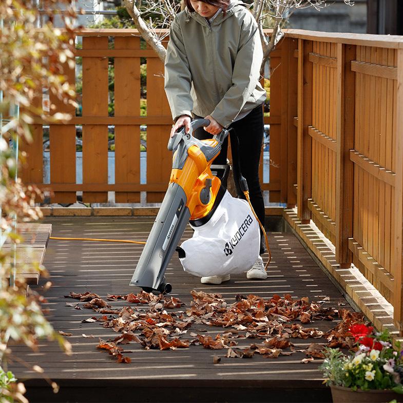 キョーセラ ブロワバキューム 落ち葉 掃除機 Resv 1000 ブロアー ブロワー 集塵機 送風機 屋外 落ち葉集め 掃除道具 リョービ 6970a S S Net 通販 Yahoo ショッピング