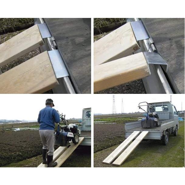 浅野木工所 ラダーレールフック 1個 簡易ブリッジ 簡易ラダーレール 軽