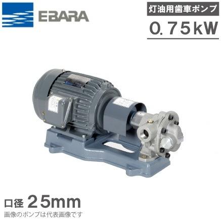 エバラポンプ 灯油ギヤポンプ GPA型 25GPA5.75B/25GPA6.75B 200V
