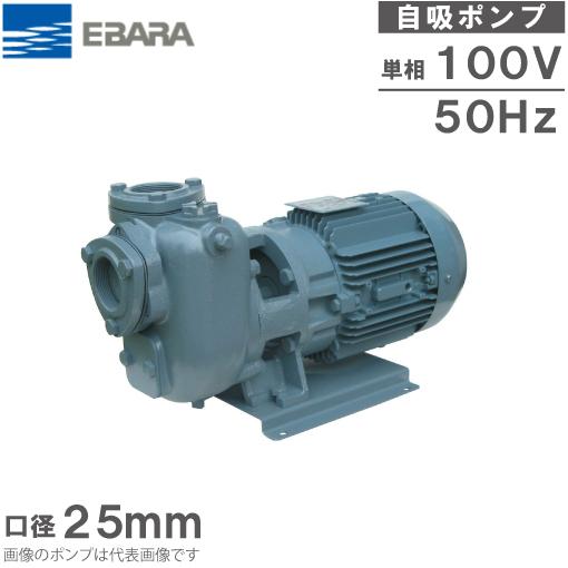 エバラポンプ 自吸式ポンプ 25SQFD5.25SA 25mm 0.25kw 50HZ 100V 給水