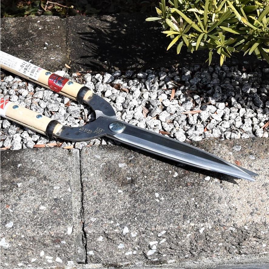 鋏正宗 プロ用 葉刈鋏 門型みがき 210mm No106A 白紙 強力 刈り込みば