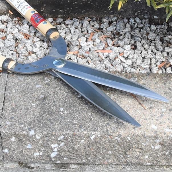 鋏正宗 プロ用 葉刈鋏 門型みがき 210mm No106A 白紙 強力 刈り込みば