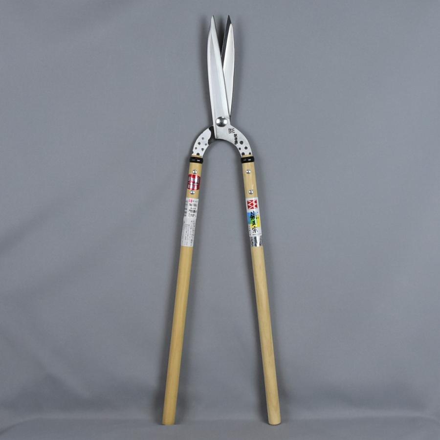 鋏正宗 プロ用 葉刈鋏 門型みがき 210mm No106A 白紙 強力 刈り込みば