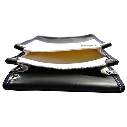 E-Value 電工腰袋 帆布製 EHN-D WH 工具差し ツールケース 大工道具