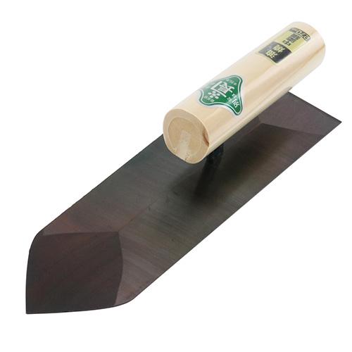 緑長 コテ 左官 油焼 中塗鏝 270mm 高耐久 左官用品 モルタル 壁塗り
