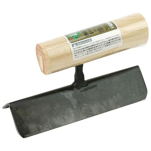 緑長 左官鏝 こて 中首内角 面引鏝 直角 90度 150mm コンクリート カド