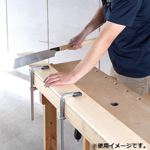 SK11 L型クランプ 口幅600mm LS-600N 木工 ハタ金 ハタガネ