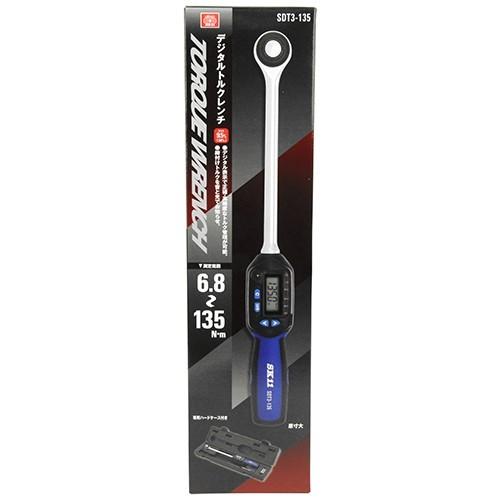 SK11 デジタル トルクレンチ 9.5mm(3/8インチ) SDT3-135 タイヤ交換 
