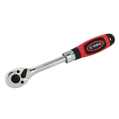 E-Value 伸縮 ラチェットハンドル 9.5mm 6.35mm ERH-23E E-Value 伸縮 ラチェットハンドル 9.5mm 6.35mm ERH-23E