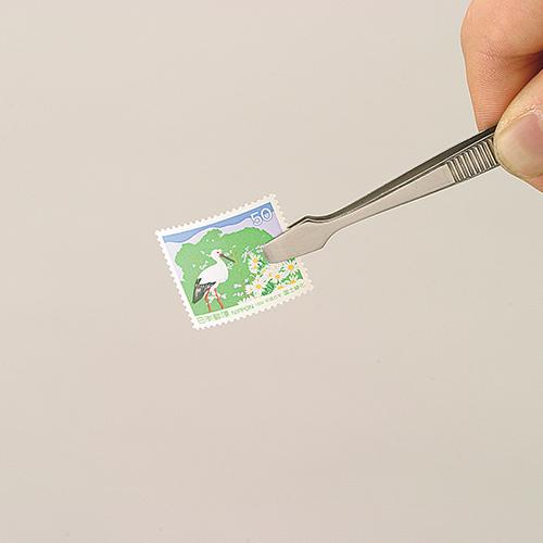 SK11 ピンセット 切手用 薄口タイプ 写真用 平たい 細密 : S.S net