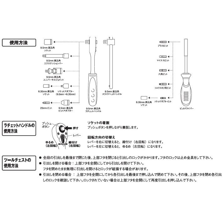 E-Value 整備工具セット 80pcs ツールセット EST-2280RE ツール E-Value 整備工具セット 80pcs ツールセット EST-2280RE ツール