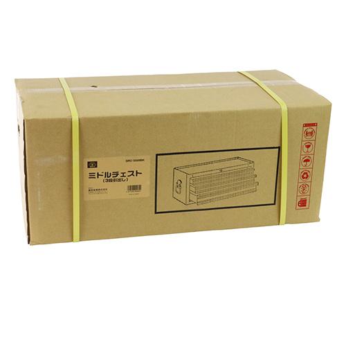 SK11 工具箱 工具入れ ツールボックス 3段引出し SRC-3030BK ブラック