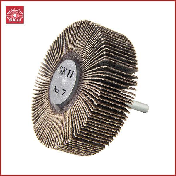 SK11 フラップホイル No7 80×25×6/#60 磨き 仕上げ 研磨 サビ落とし