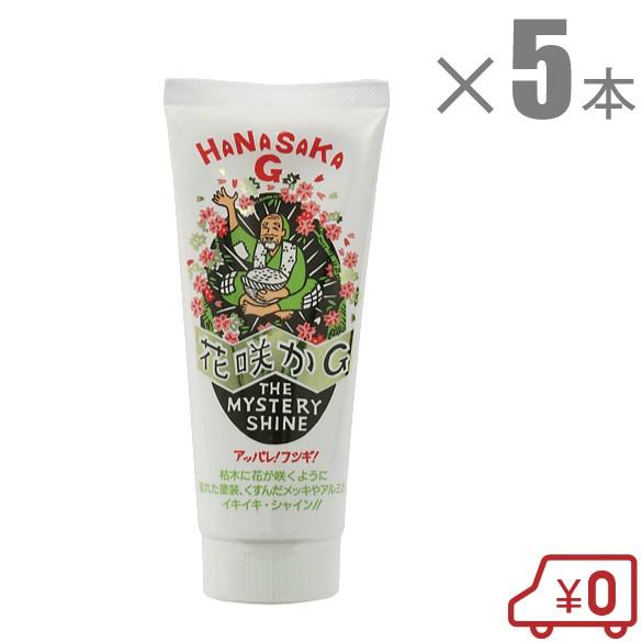 榮技研 磨き剤 花咲かG ワックス 220g×5本セット