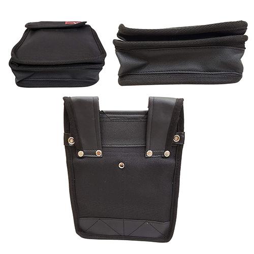 コヅチ 腰袋 工具差し 帆布 蓋付 WTV-200 電工袋 大工 小物入れ