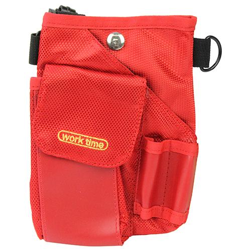 コヅチ ツールポーチ BO-06R ショルダーベルト付 倉庫作業用腰袋