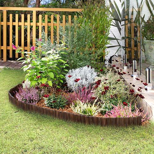 タカショー ガーデンエッジ 100cm 5個セット 5m 花壇フェンス 仕切り 柵 土留め プランター 囲い ブロック Fujiwara 5set S S Net 通販 Yahoo ショッピング