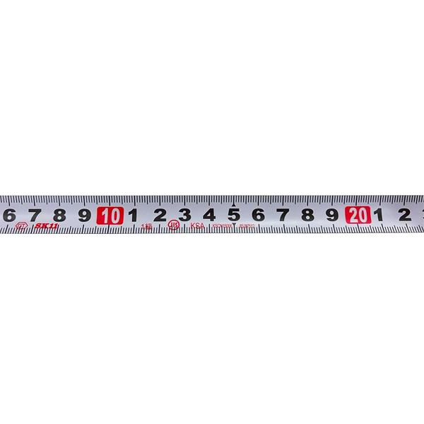 SK11 メジャー 16mm×2.0m オートストップ デザインメジャー JIS1級