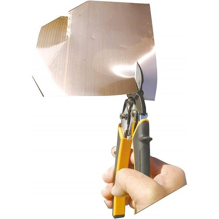 金着せ切羽　二枚一組　武具 SK11 金切りバサミ 倍力型/小型 板金ハサミ SMS-190B 金切りハサミ