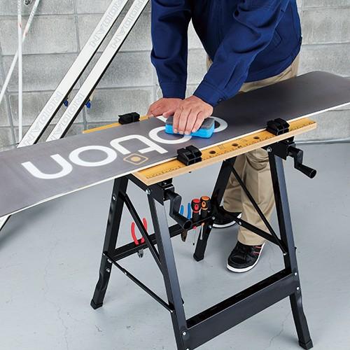 E-Value 作業台 折りたたみ ワークベンチ EWV-780 バイス付 DIY 業務用