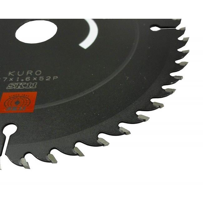 SK11 丸ノコ替刃 丸ノコ チップソー 木工用 黒 147mm×52P 電動丸 SK11 丸ノコ替刃 丸ノコ チップソー 木工用 黒 147mm×52P 電動丸