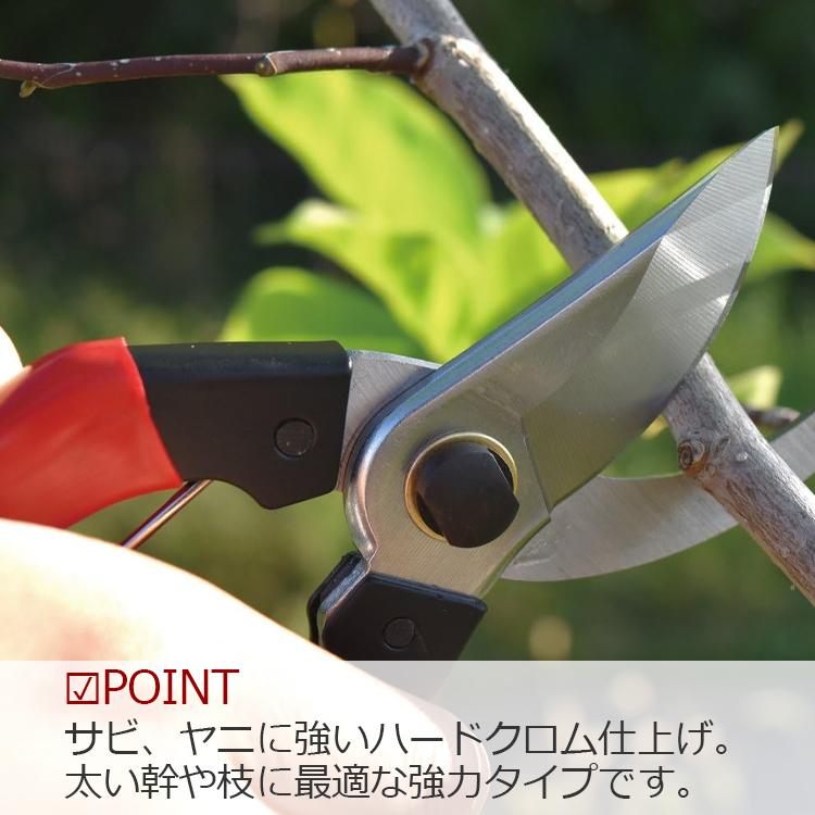 剪定ばさみ SGP-50 剪定鋏 剪定バサミ 200mm 枝きりはさみ 整枝作業