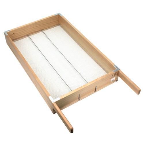 角型 土ふるい 木製 1分/1.2分/1.5分/2分 台付 大型 篩 フルイ 農業