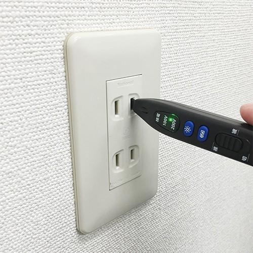 CUSTOM 検電器 V-17 AC/DC両用 電気測定器 テスター : S.S net - 通販
