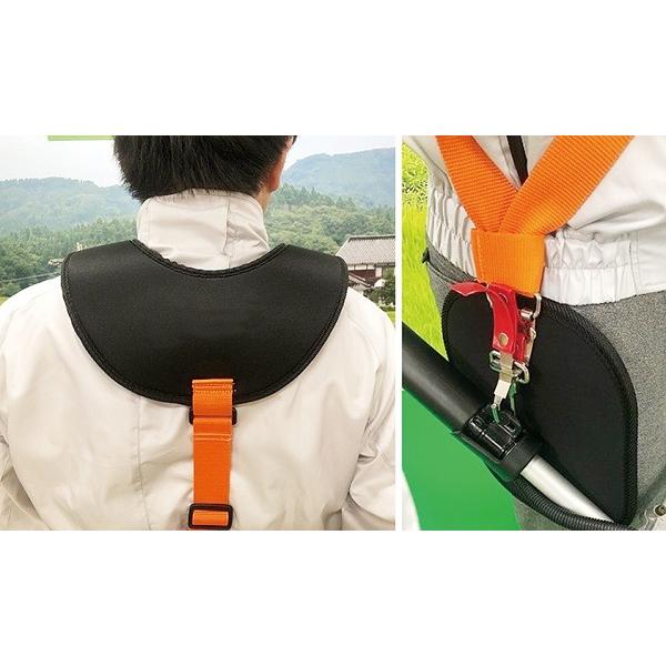 セフティ3 刈払機用 肩掛バンド KB-27A 防振/ダブルワイド 刈 セフティ3 刈払機用 肩掛バンド KB-27A 防振/ダブルワイド 刈