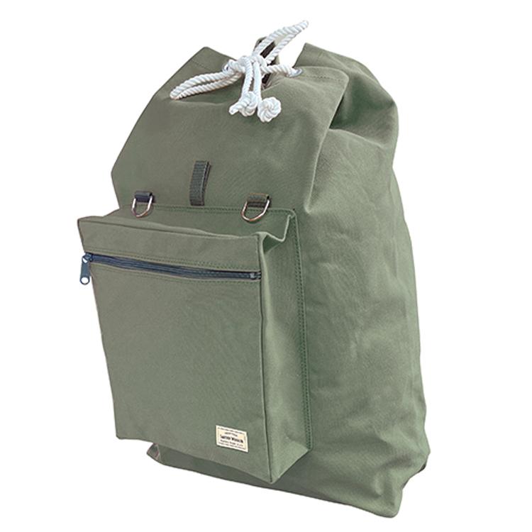 収穫バッグ リュック型 容量20L 耐荷重20L 防水生地 キャンバス 日本製