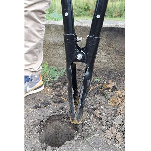 千吉 穴掘り器 穴掘り機 1200mm ポストホールディガー 穴掘り用 