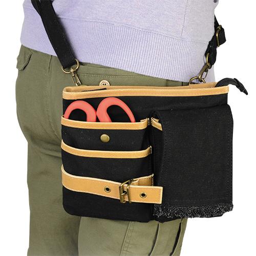 千吉ガーデニングポーチ 大 園芸用 3WAY ツールバッグ 腰袋