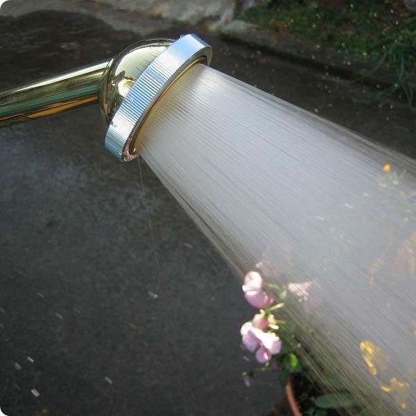 栄 コック付 散水ノズル 農業用 日本製 15mm 18mm 630mm SPK-8 真鍮製