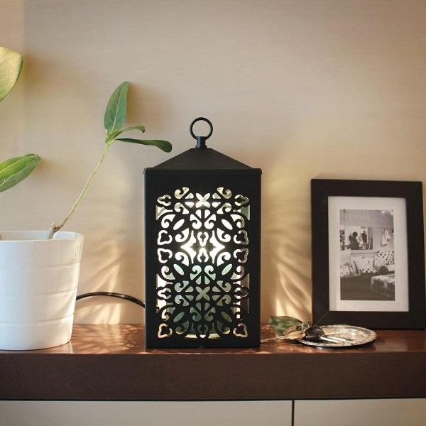 カメヤマキャンドル キャンドルウォーマー ランタン スクロール ランプ