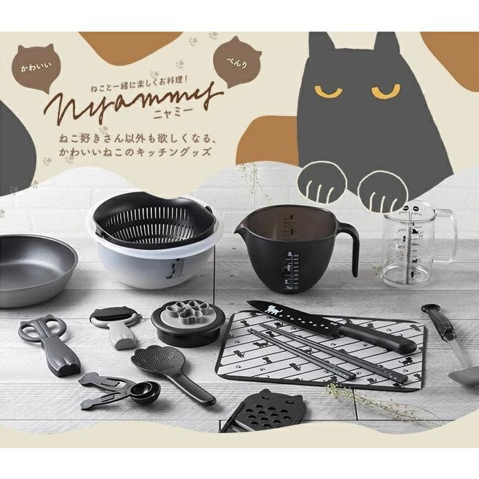 貝印 フルーツナイフ ペティナイフ 包丁 ねこ 猫 ケース付 24cm