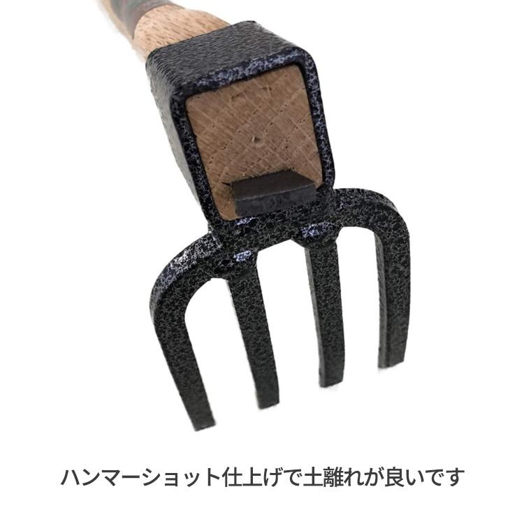 OWL 鍬 片手四本備中鍬 #003 クワ 土起こし 四本備中 備中鍬 園芸用品