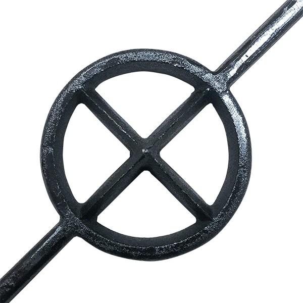 竹割器 120mm 4割 竹割り道具 竹割り器 両手 竹を割る道具 竹割鉈 竹割